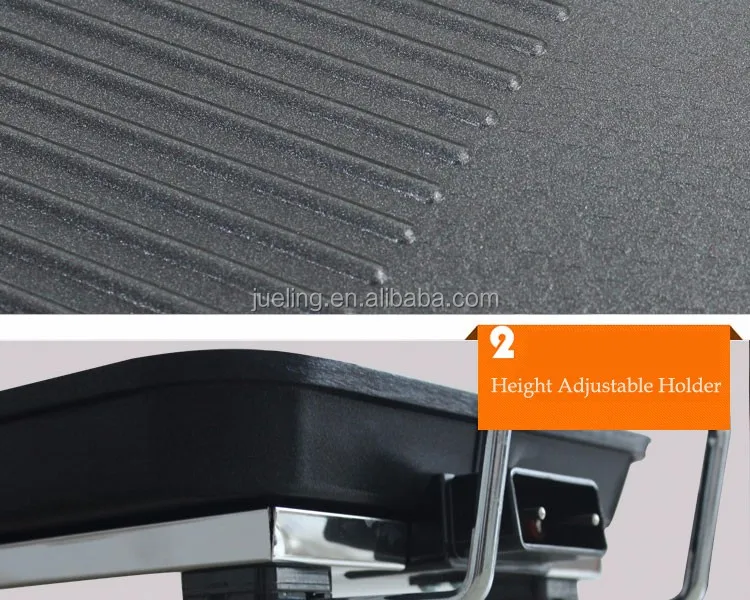 Factory price popular indoor electric tabletop bbq home electric grill with hot pot