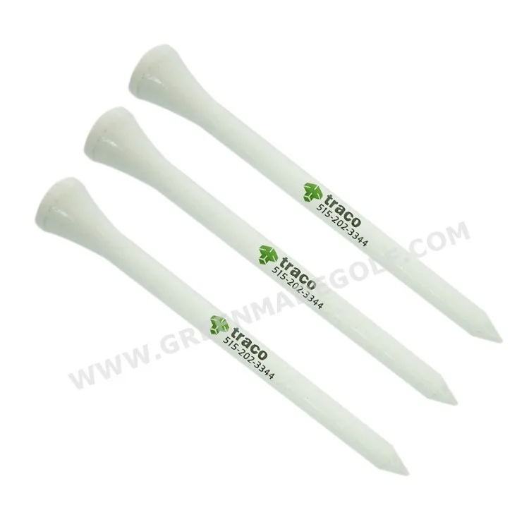Custom golf tee printing machine Golf Products 70mm wooden golf tees