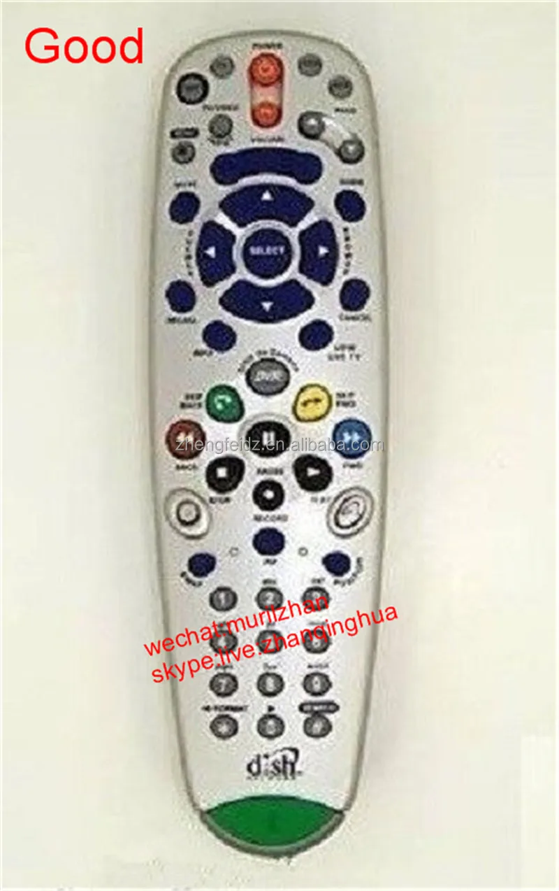 Высокое качество серебристый 49 ключи колокол EXPRESSVU посудомоечной сети ECHOSTAR 5.4 ИК пульт дистанционного