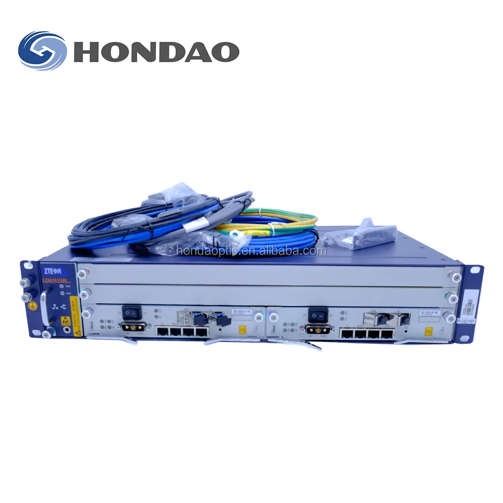 EPON ,GPON OLT ZTE C320  ZXA 1G  C320  AC110-220v +DC-48V GPON OLT, Compatible with all brands of ONU