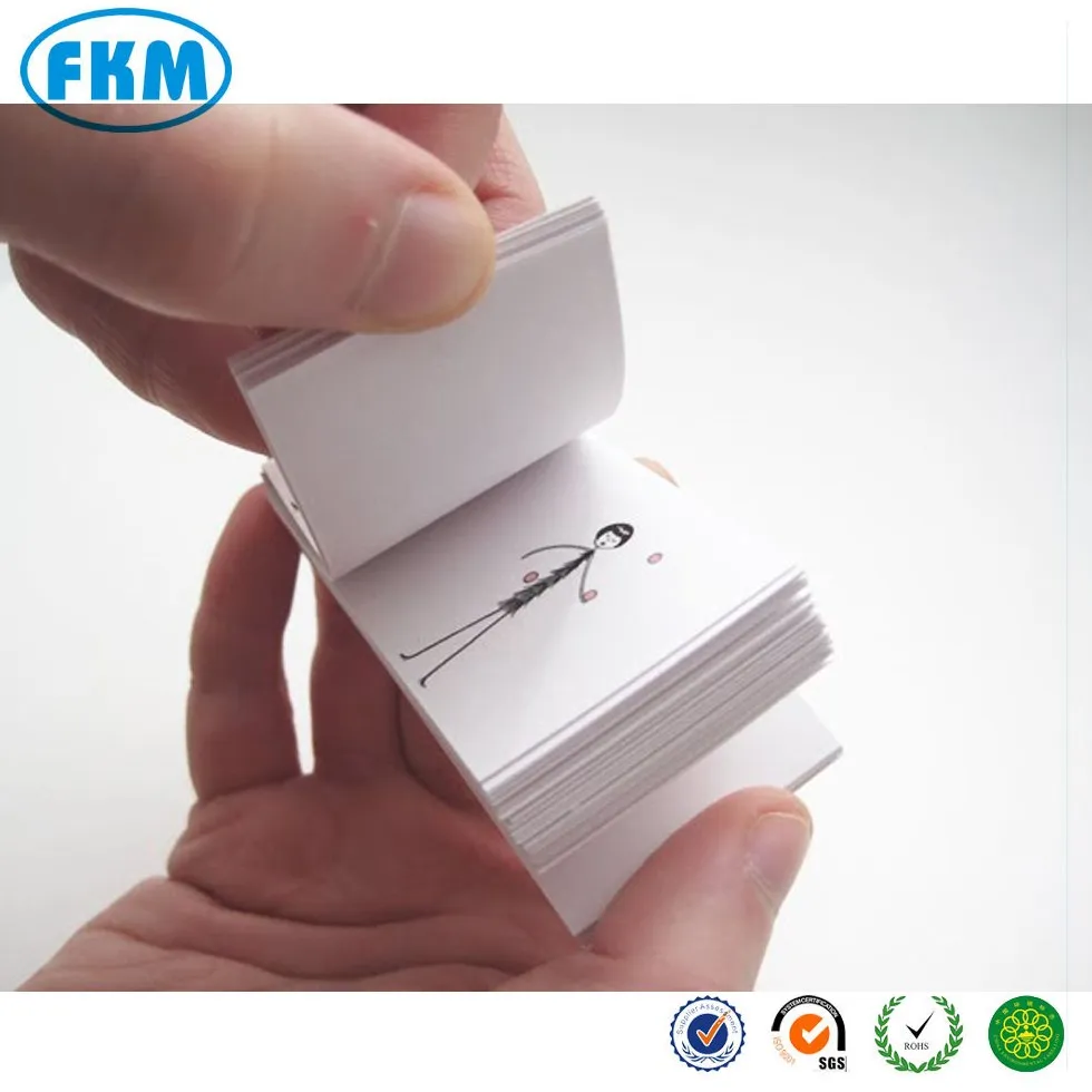 cheap mini flip book printing