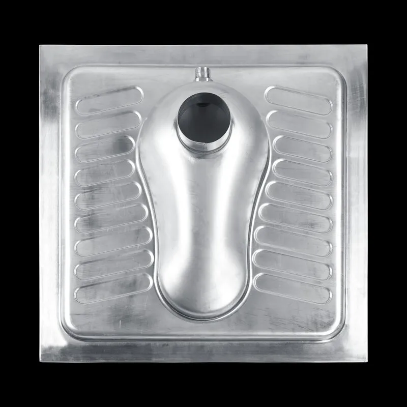 Stainless steel squatting pan toilet modern style wc squatting indian toilet pan for sale
