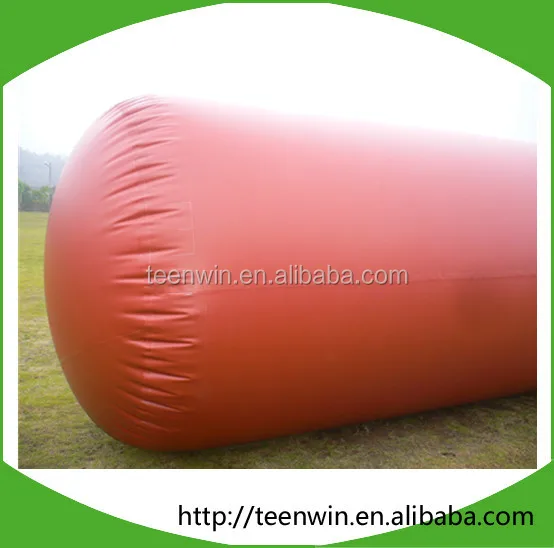 Soft biogas storage tank bag