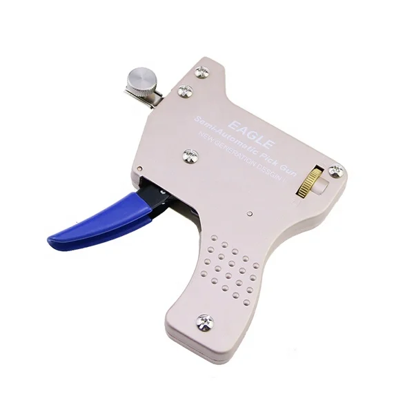 stainless steel Semi - automatic machine eagle lock pick gun strong electric lock picking gun kronos