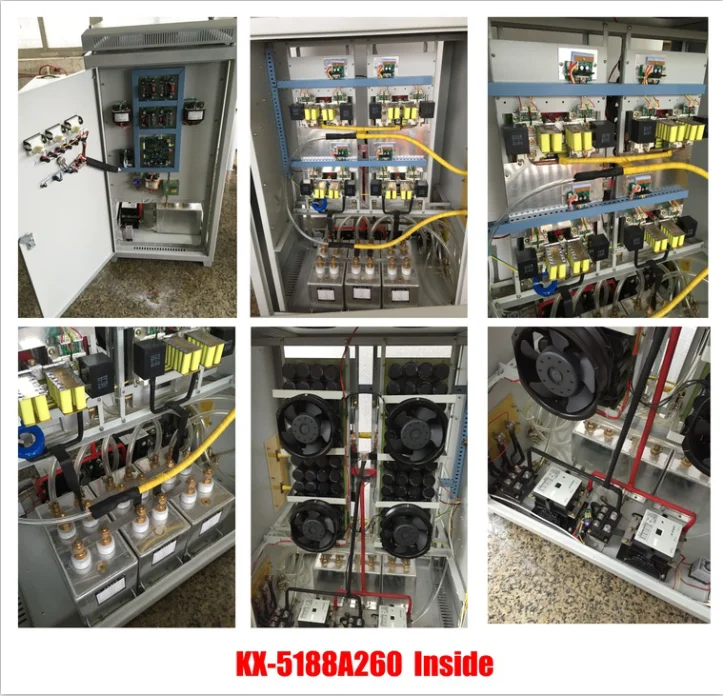 High Frequency KX-5188A260 induction metal induction melting machine