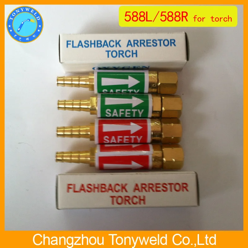 welding torch safety valve Flashback arrestor 588L 588R