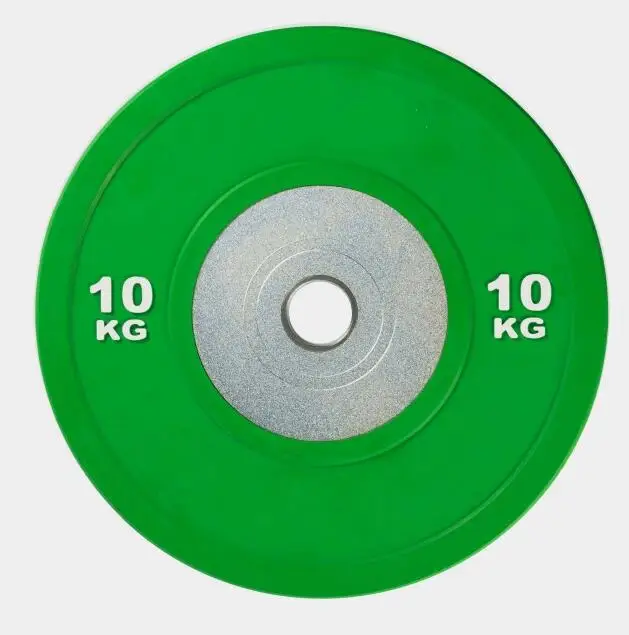 Factory fitness weight plates rubber bodybuilding