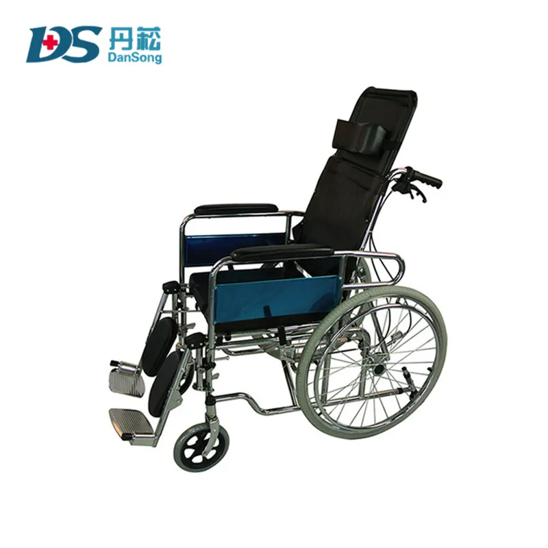 silla de rueda reclinable para discapacitados persona