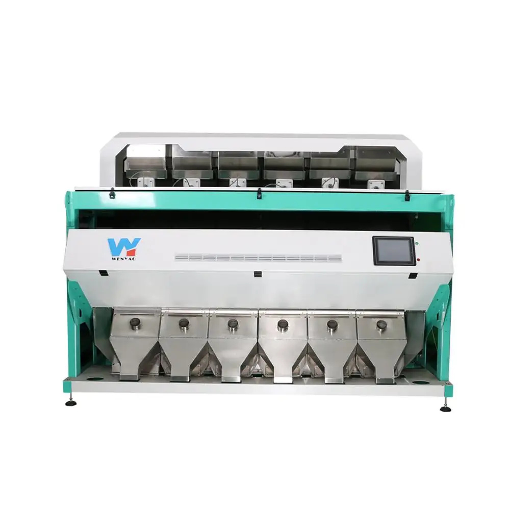 Hot selling 6 chutes rice color sorter machine