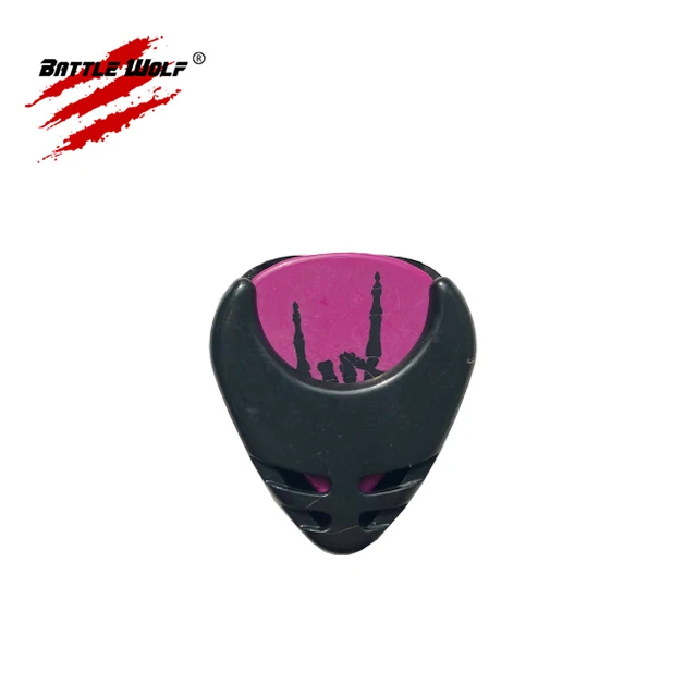 10pcs Different Designs 0.50mm-1.14mm Celluloid and Acetal Material Picks Guitar Custom With a Pick Holder