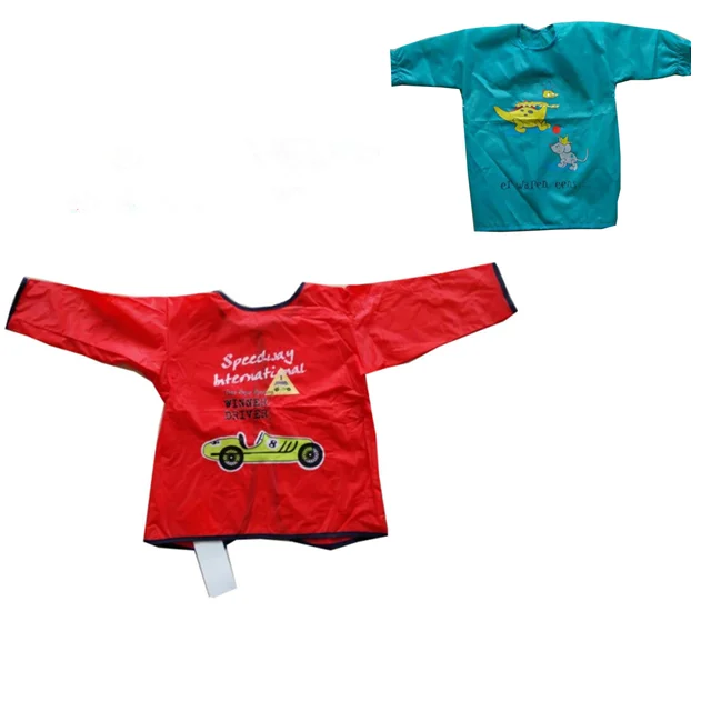 Quality custom cheap hot sales waterproof kitchen drawing kids apron/ waterproof apron kids