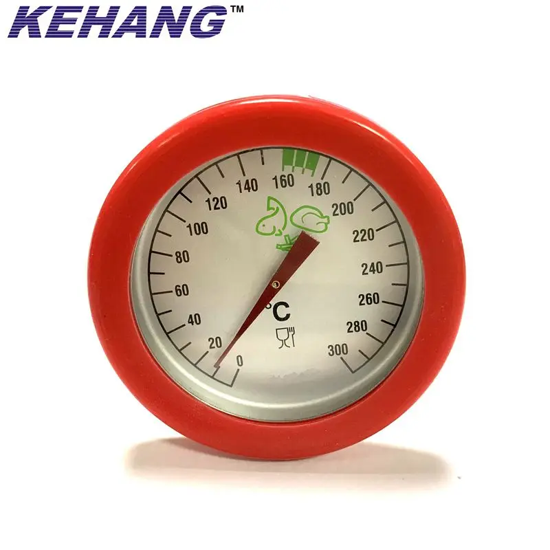 meat cooking food thermometer with silicon rubber case temperature instruments