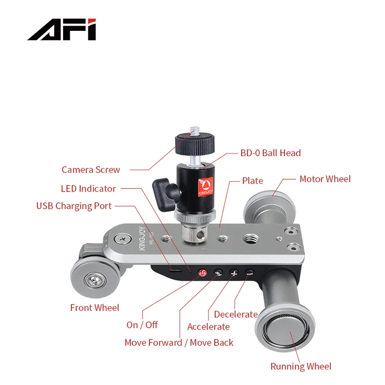 Professional Foldable Motorized Equipment Accessories Aluminum Slider Tripod Track Wheels Table DSLR Video Camera Dolly