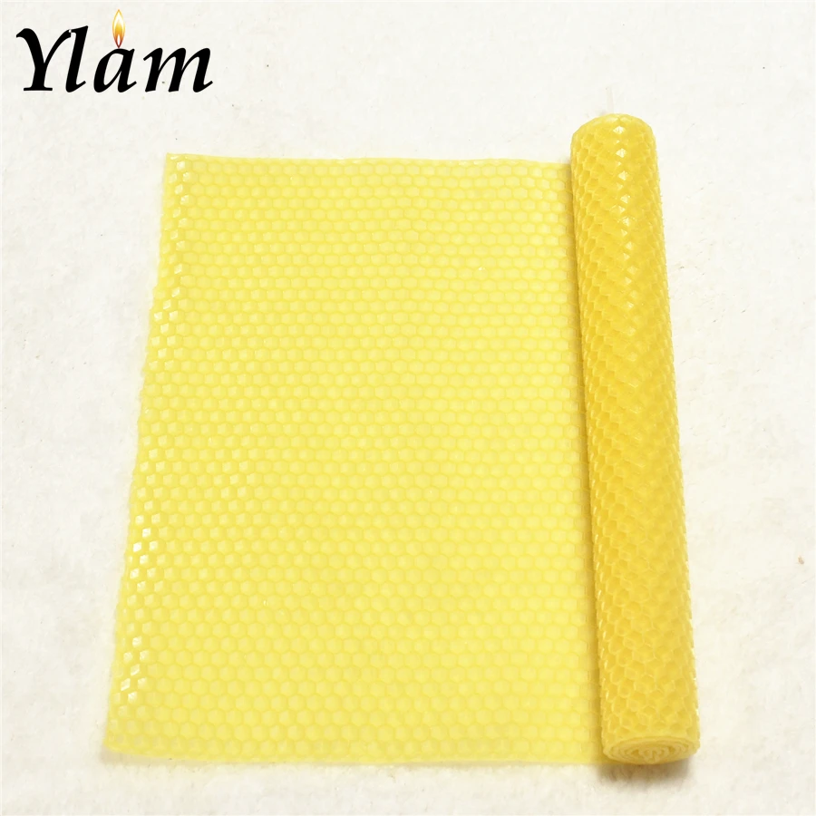 
Custom wholesale beeswax DIY children candles production creative kit beeswax candle making rolling kit 