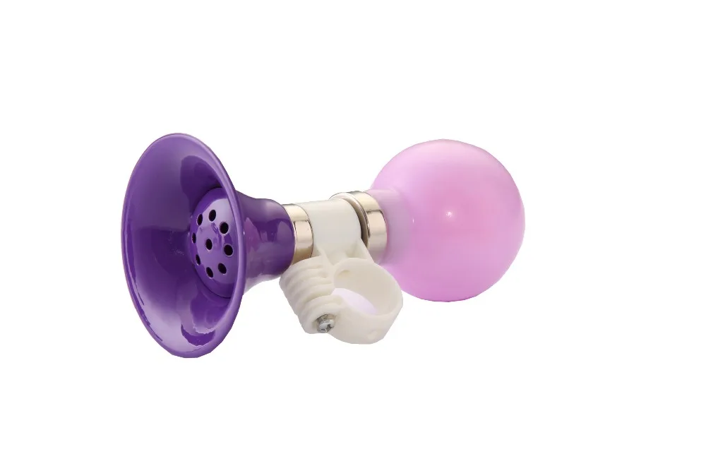 Colorful Metro Steel and Rubber Bicycle Horn for Kids Children