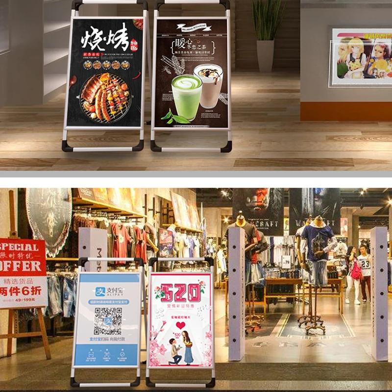 Доска для дорожного покрытия, знак тротуара, распашная рама, уличная сэндвич-доска, знак тротуара