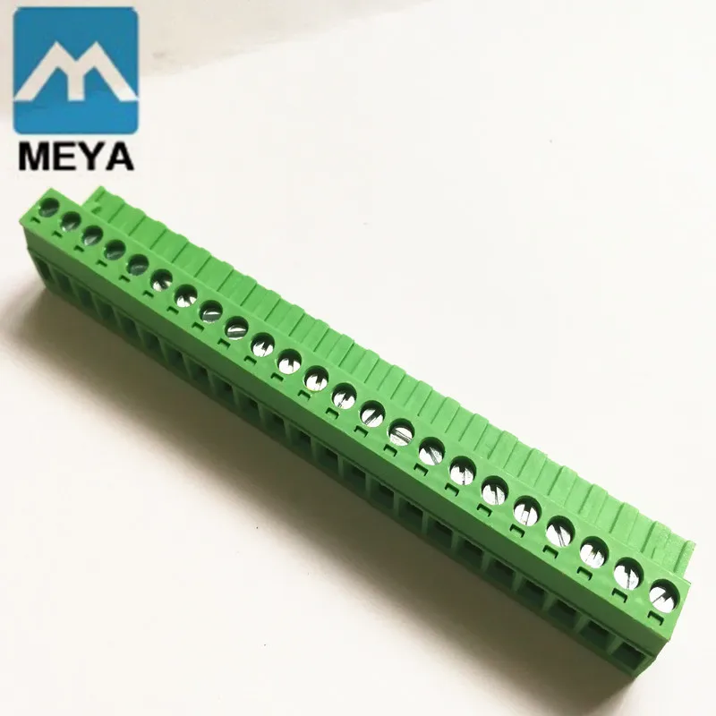 PCB male female plug terminal block/ wire to wire plug connector KF2EDGK + KF2EDGRK-5.08