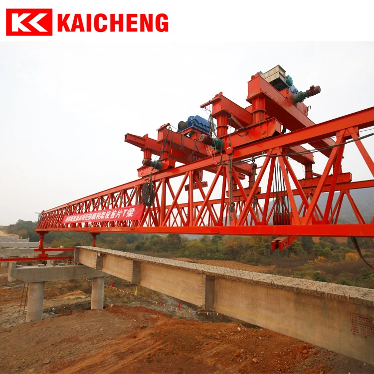 Factory direct price highway railway used heavy duty trussed bridge girder launching bridge girder erection machine