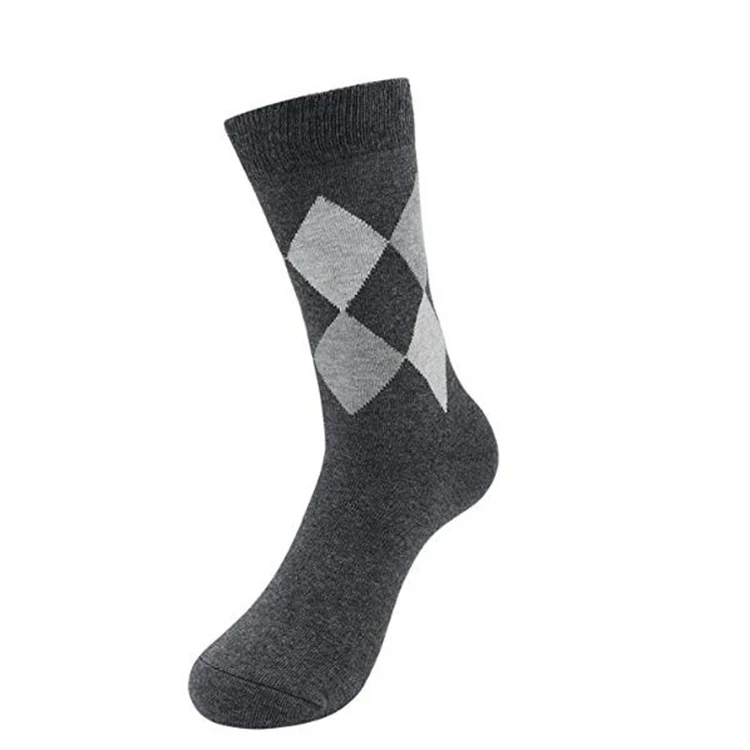 
Low MOQ Comfortable Custom Work Business Crew Bamboo Mens Dress Socks 
