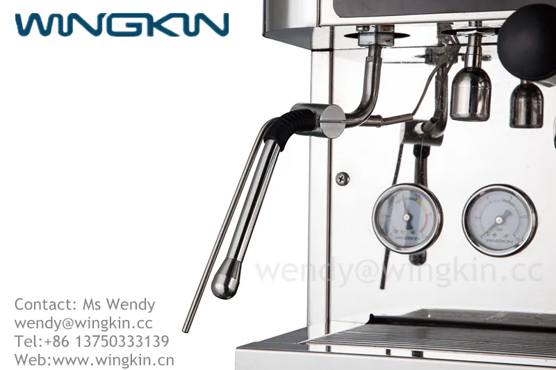 Сенсорный экран Коммерческого использования кофе-машина эспрессо италия стиль 6.6L большой котел