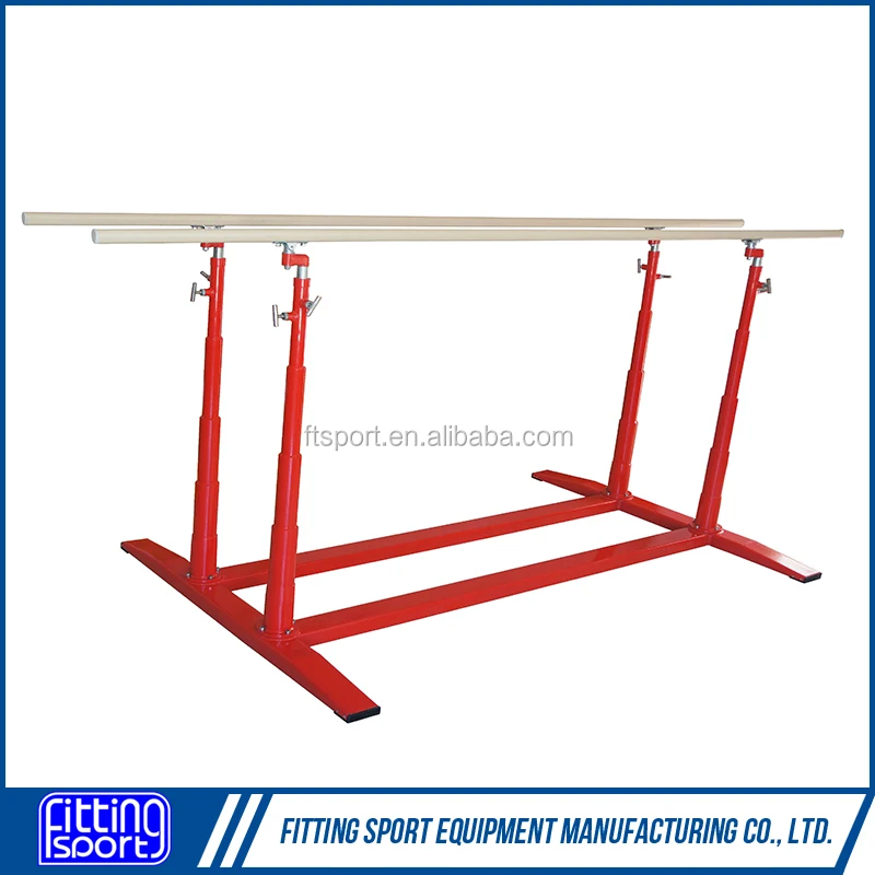 Durable gymnastic equipment parallel bars for sale