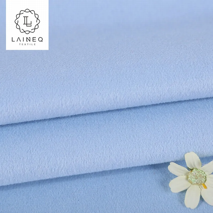 double faced 50%Wool 50%Polyester wool blended fabric