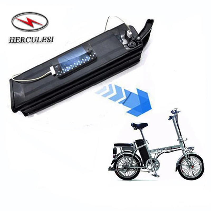 Sliver Fish LiFePO4 36V 10Ah 10.4Ah Electric Bike Li Ion 18650 E Bike Battery xh370 10j