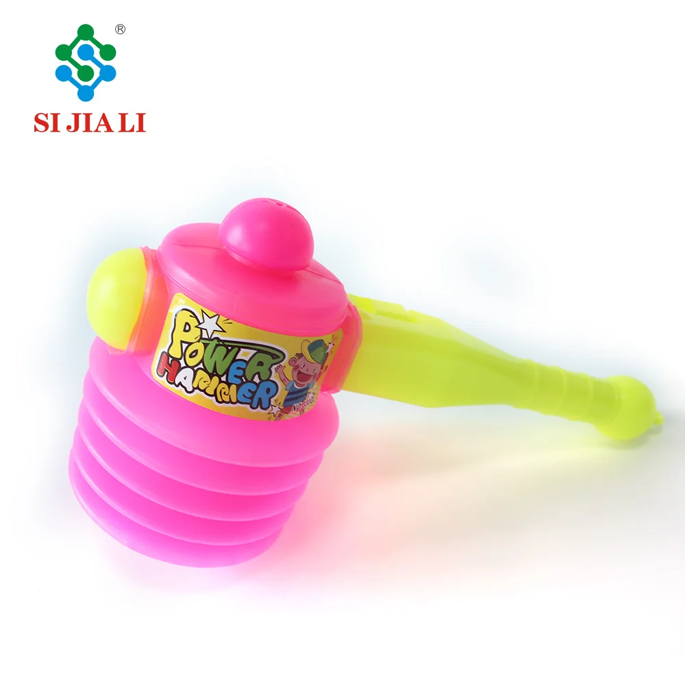 Manufacturing eco-friendly small kids plastic hammer toy