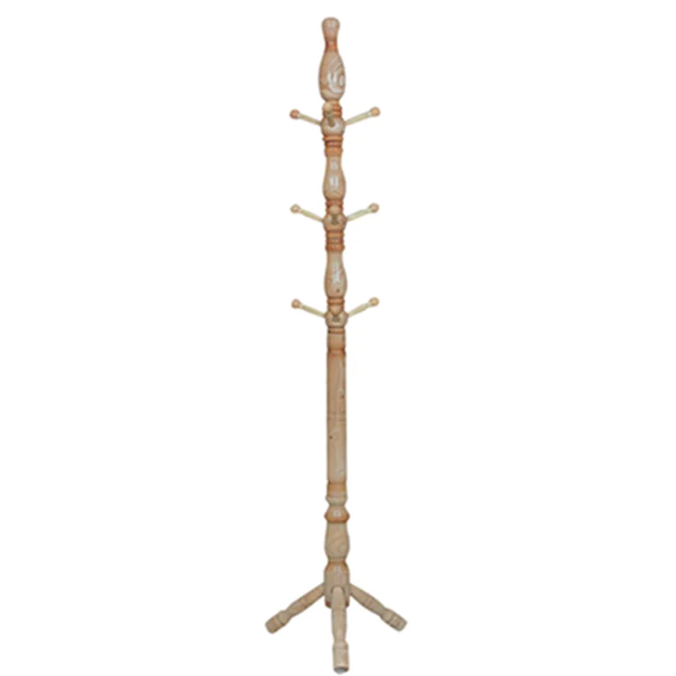 Оптовая продажа, старинная деревянная вешалка для шляп и пальто