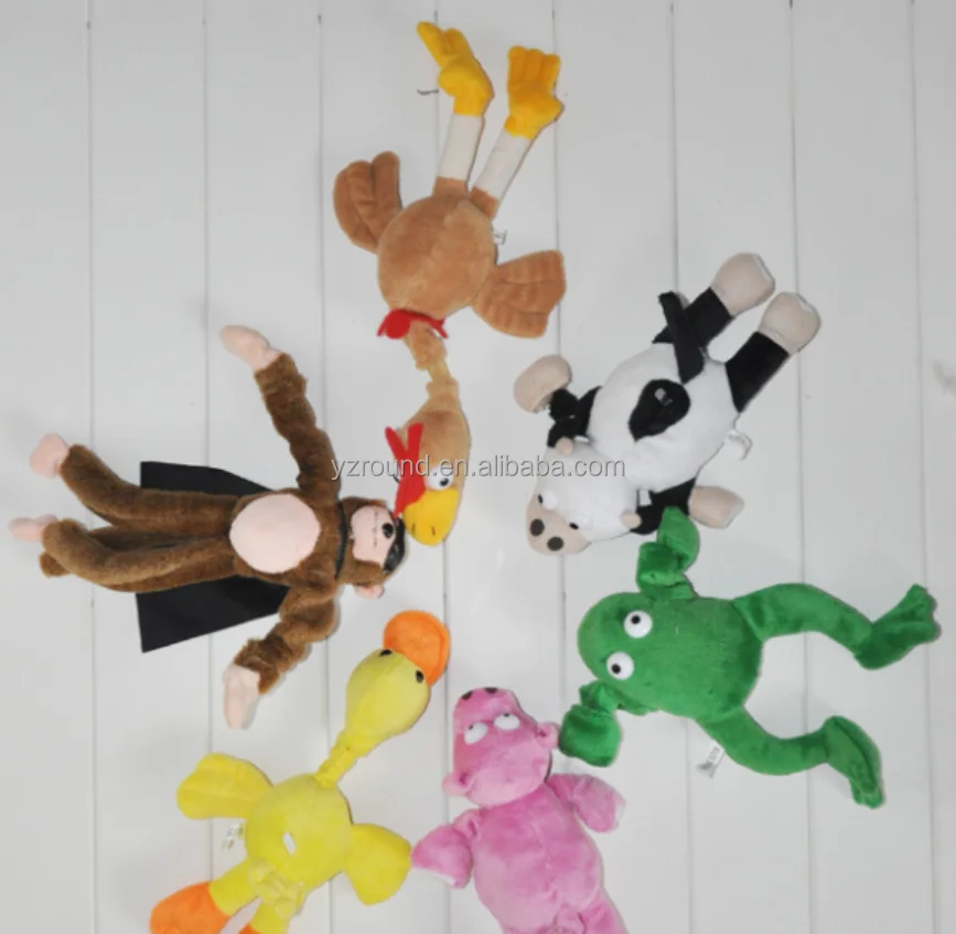 YD467 monkey screaming flying slingshot plush toys