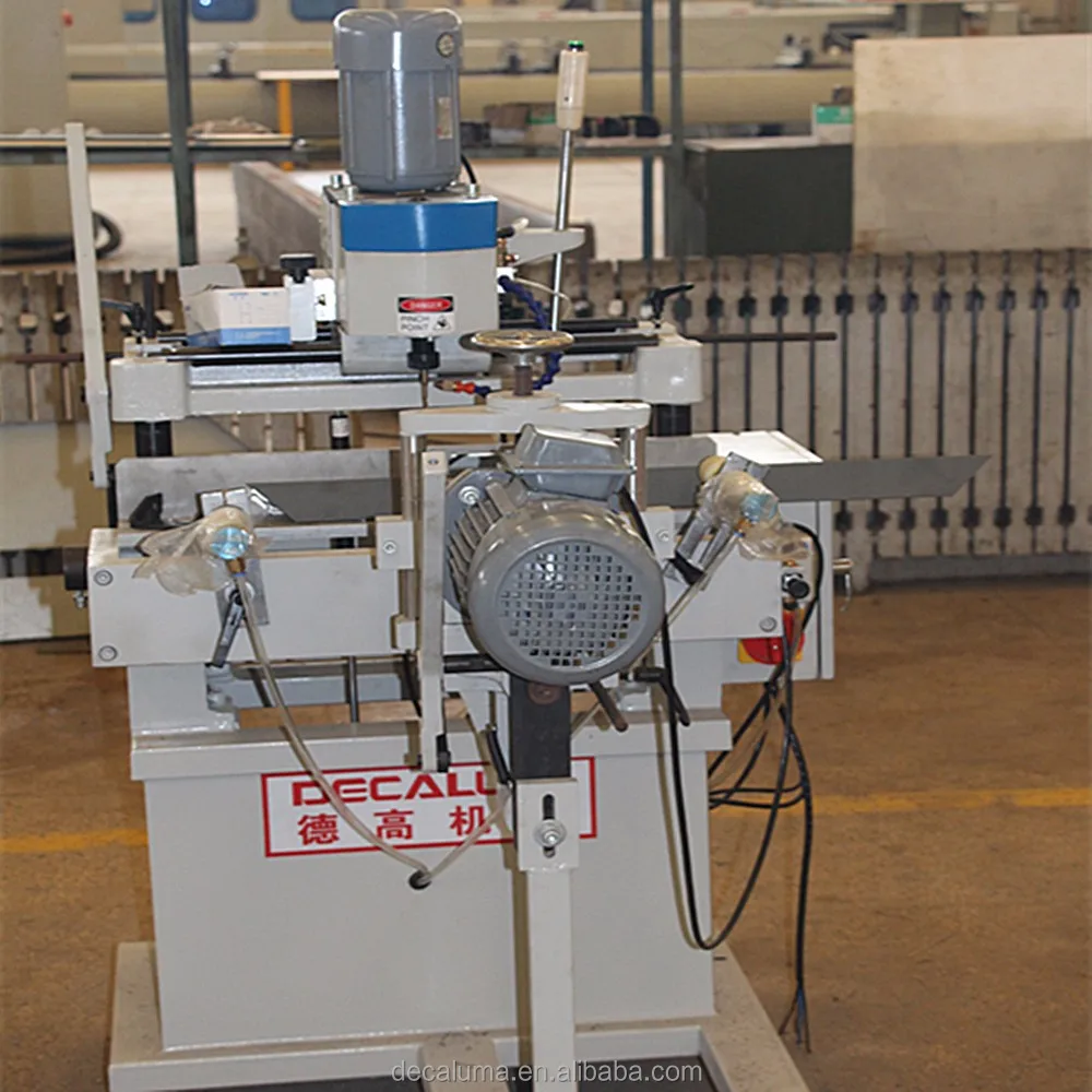 
Jinan DECALUMA Supply Aluminum Window Door Lock Hole Processing Machine 