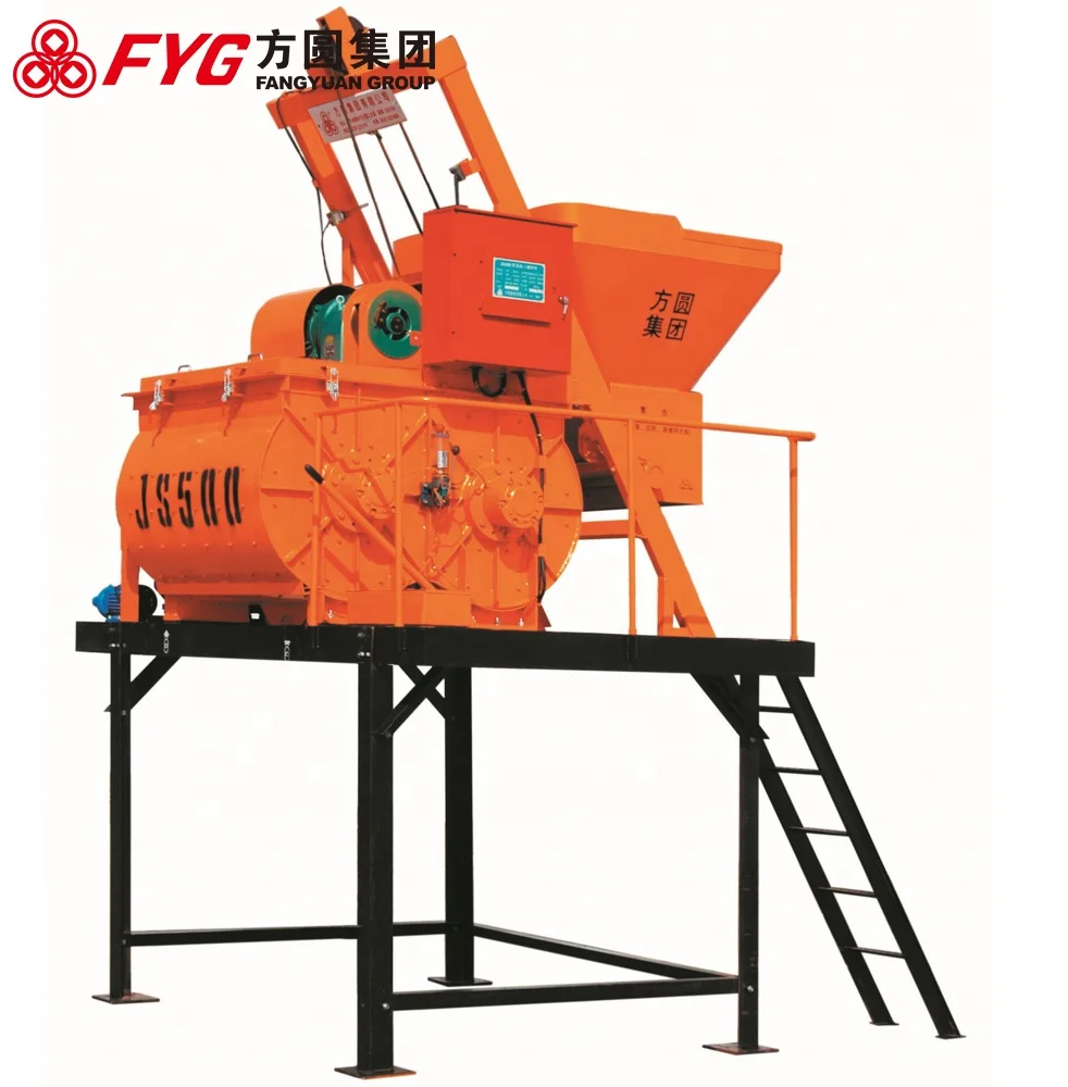 JS750 electric concrete cement mixer