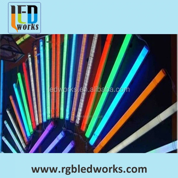 
12W building light led digital tube,multi color facade led digital tube IP65 