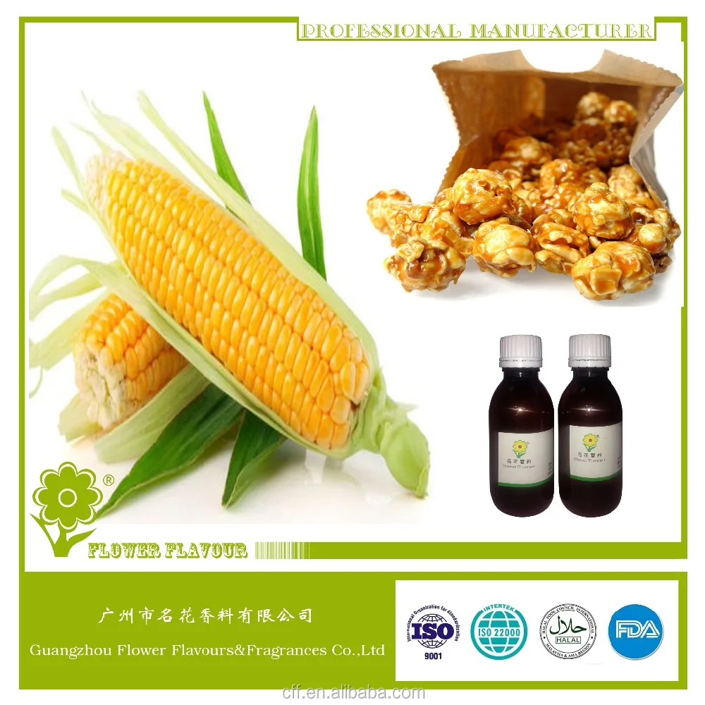 Popcorn flavour for snack Food Used, Popcorn Essence,Liquid Flavour concentrated for baked for biscuit for popcorn procesing