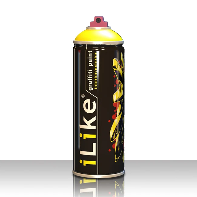 
ILIKE 400ml acrylic Graffiti coating marker Spray Paint 