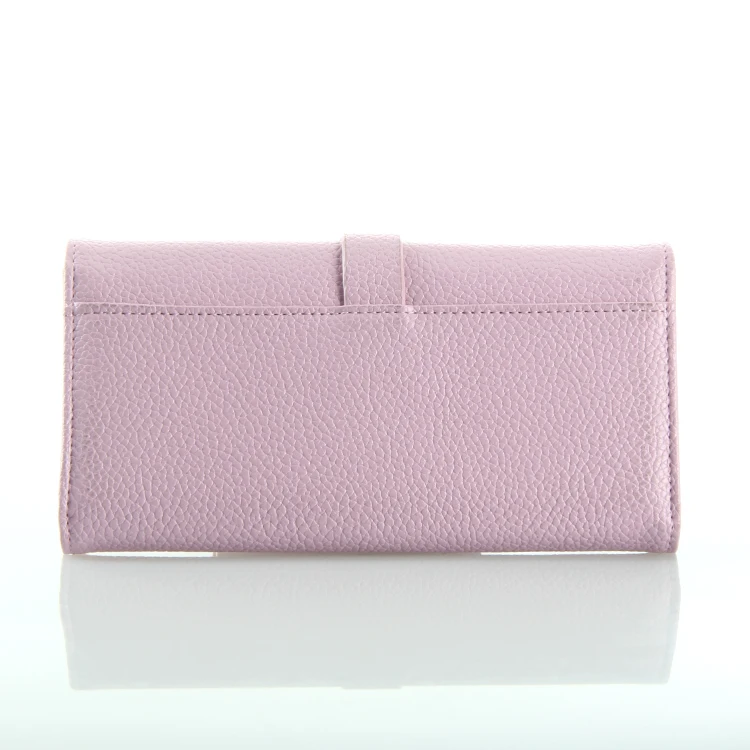 Purse wallet for women girls card holder Pink Mini Leather Wallet