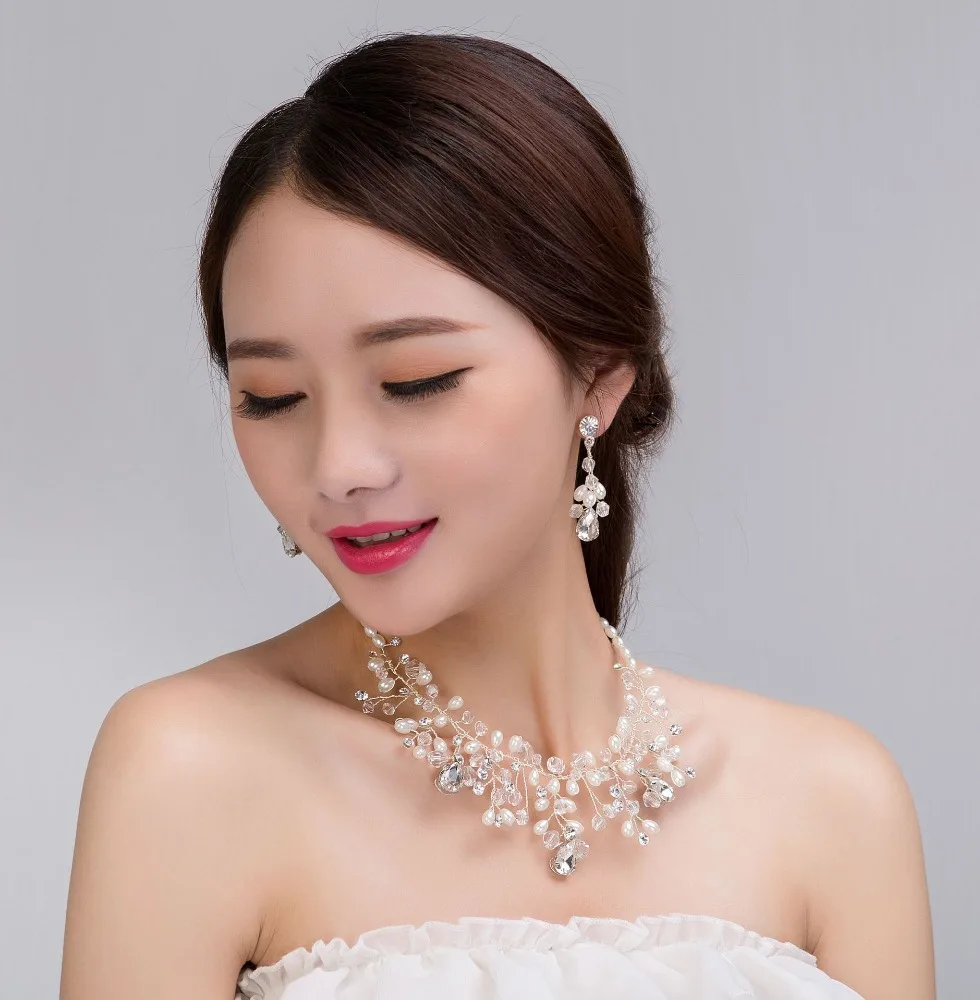 Hot sale wedding hair accessories hair jewelry wedding pearl pearl jewelry