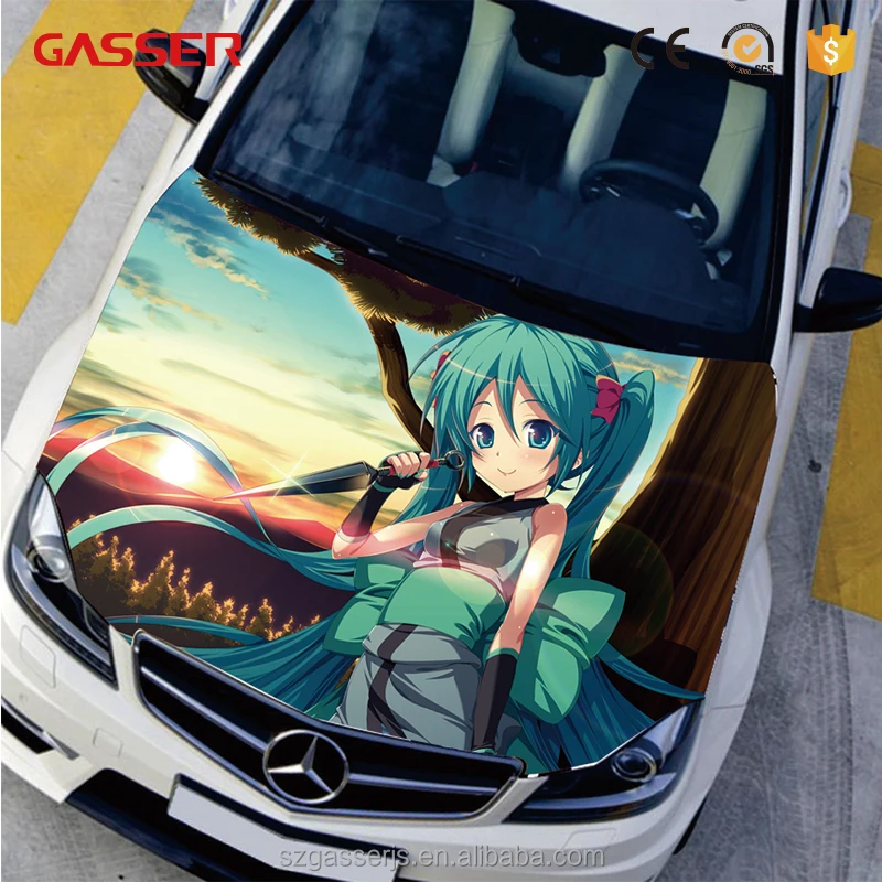 High Quality Car Vinyl Wrap Vehicle Custom Printing Car Body Sticker for Advertising