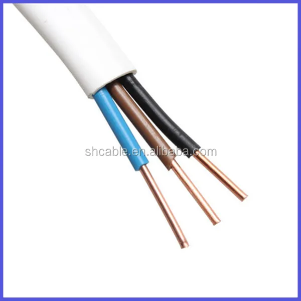 BVVB ydyp flat building electrical wire cable