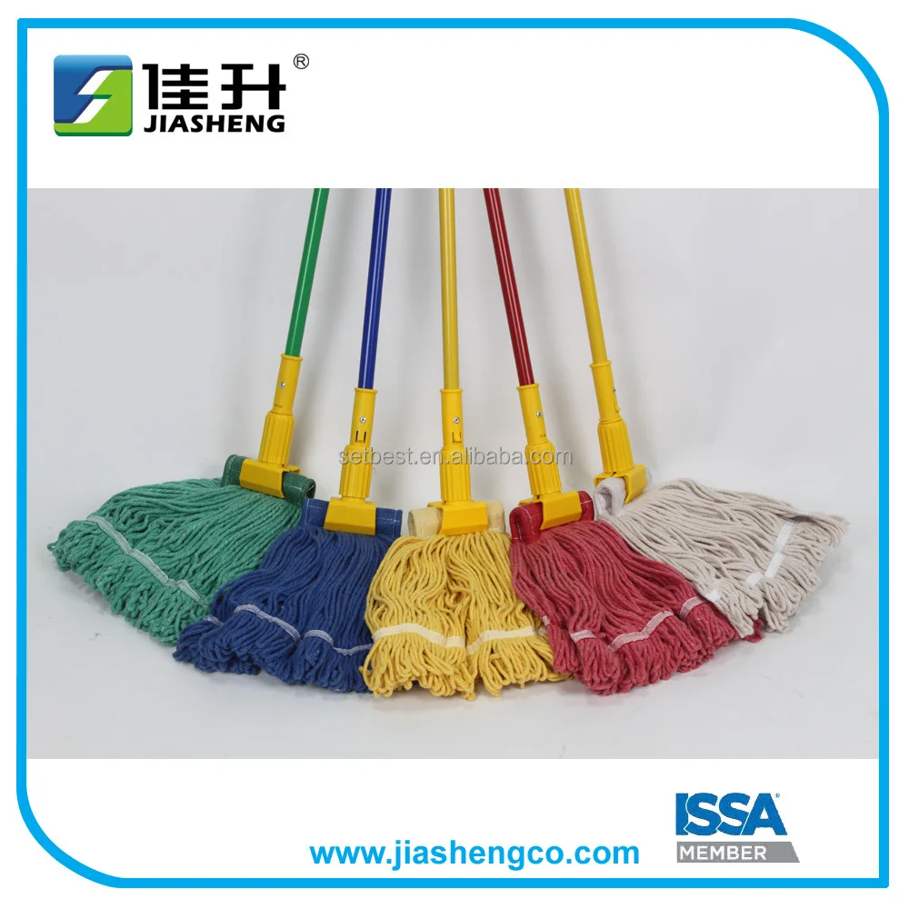 Floor Cleaning Cotton Wet Mop with Handle