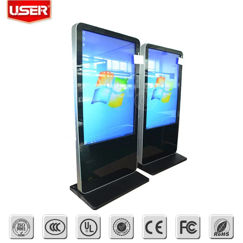 49' floor standing Android  digital signage and advertising display