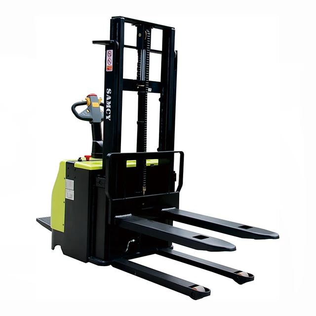 SAMCY Stacker 25 Years OEM & ODM Professional Experience 1.5 Ton with Battery Charger Economical Electric Pallet Stacker