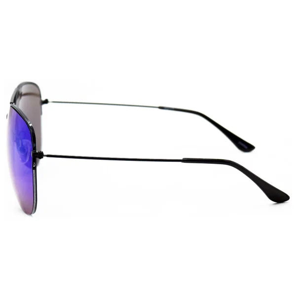 2022 Hot Seller Half Frame Mirror Avait Sun Glasses Italy Design CE Cat 3 UV400 Men Sunglasses