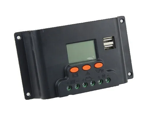 BYGD PWM Solar Controller 12V 24V 10A Solar power system street lamp controller factory wholesale Dual USB charging 2.1A current