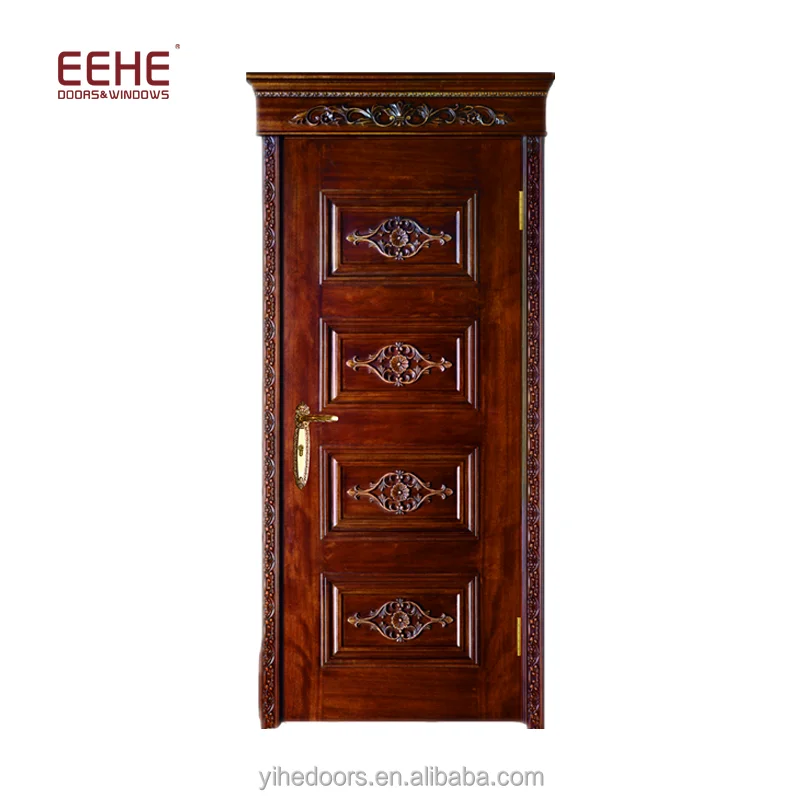 Nigeria swing steel wooden door