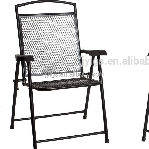 
Set of 2 Folding Chairs Outdoor Patio Furniture Space Saving 