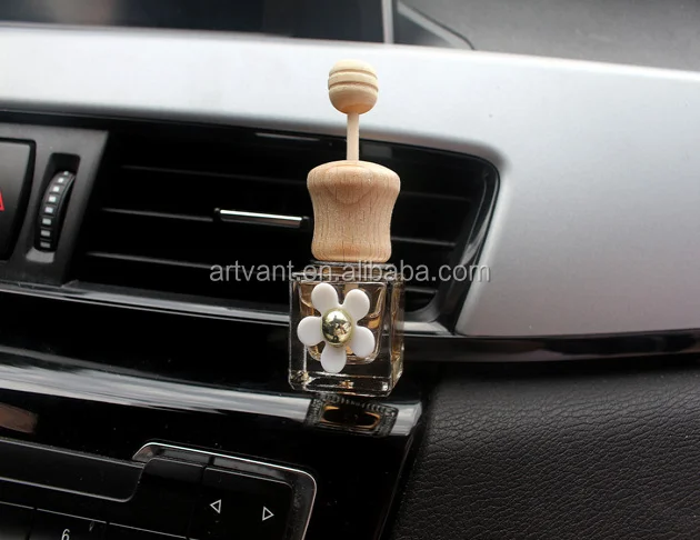 Car Perfume Clip Glass Bottle Air Conditioning Vent Perfume Clip Outlet
