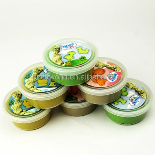 Educational Toy colored Play magic sand modelling smart sand