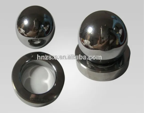 API 11AX stellite 6 valve ball and valve seat with high corrosion resistance