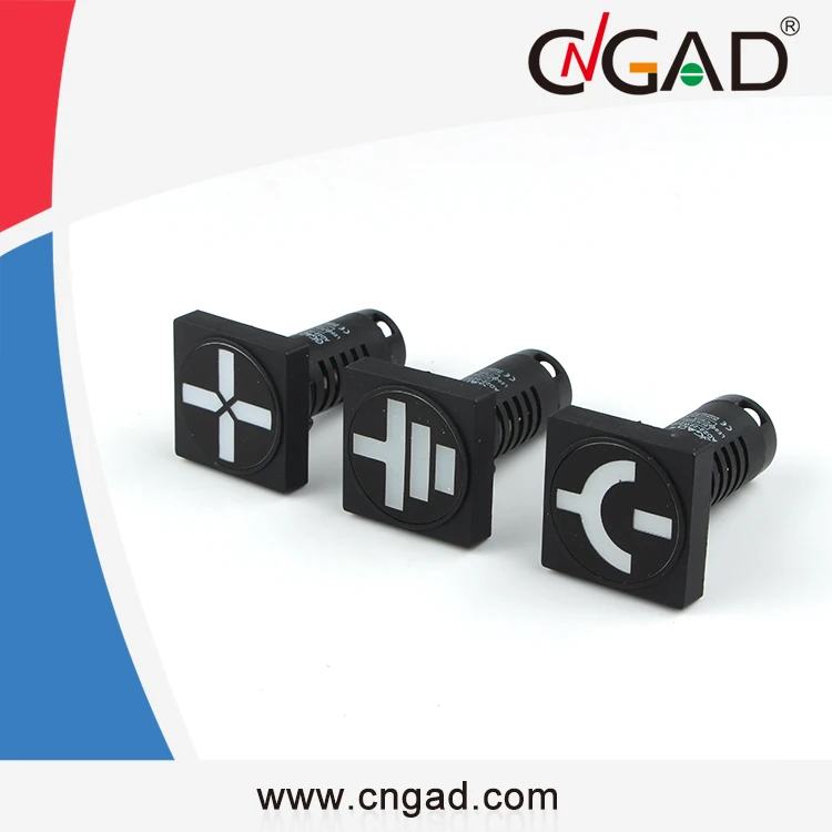 
Cngad GD16-22WF-GND 16 мм автомат защити цепи позиции Световой индикатор 